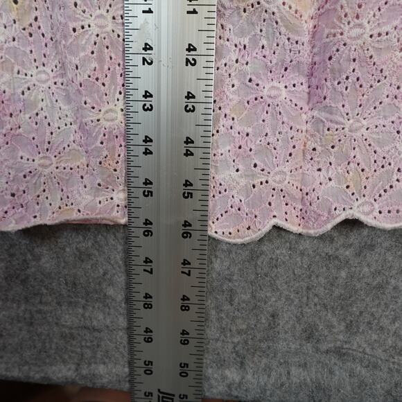 Sundress Revolve Dress Womens One Size NWT Sandra Eyelet Tie and Dye Belted Midi - Picture 6 of 10